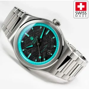Direnzo DRZ04 Mondial V2 Black&nbsp;Meteorite - Swiss&nbsp;Made