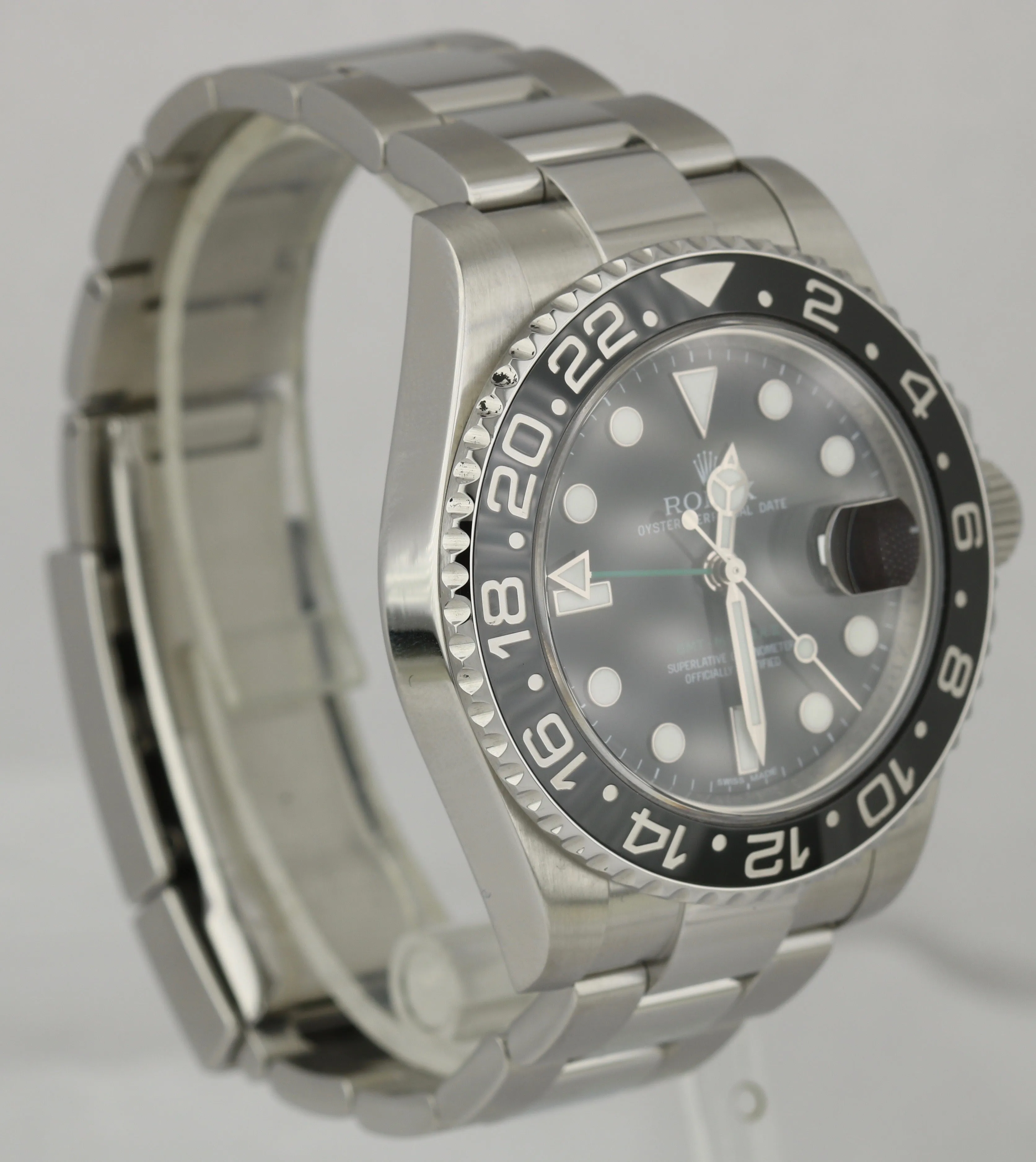 DISCONTINUED Rolex GMT-Master II Stainless Steel Black 40mm Ceramic 116710 Watch