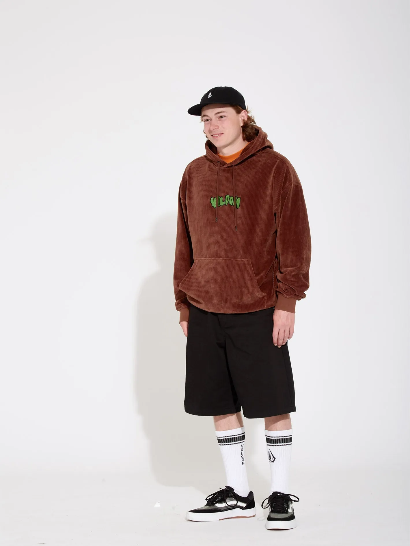 Distone Kapuzenpullover - BURRO BROWN