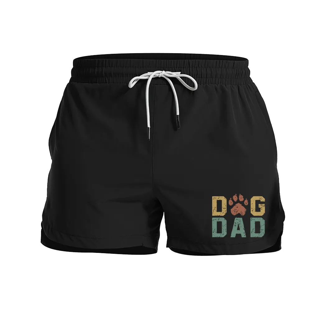 Dog Dad Graphic Shorts