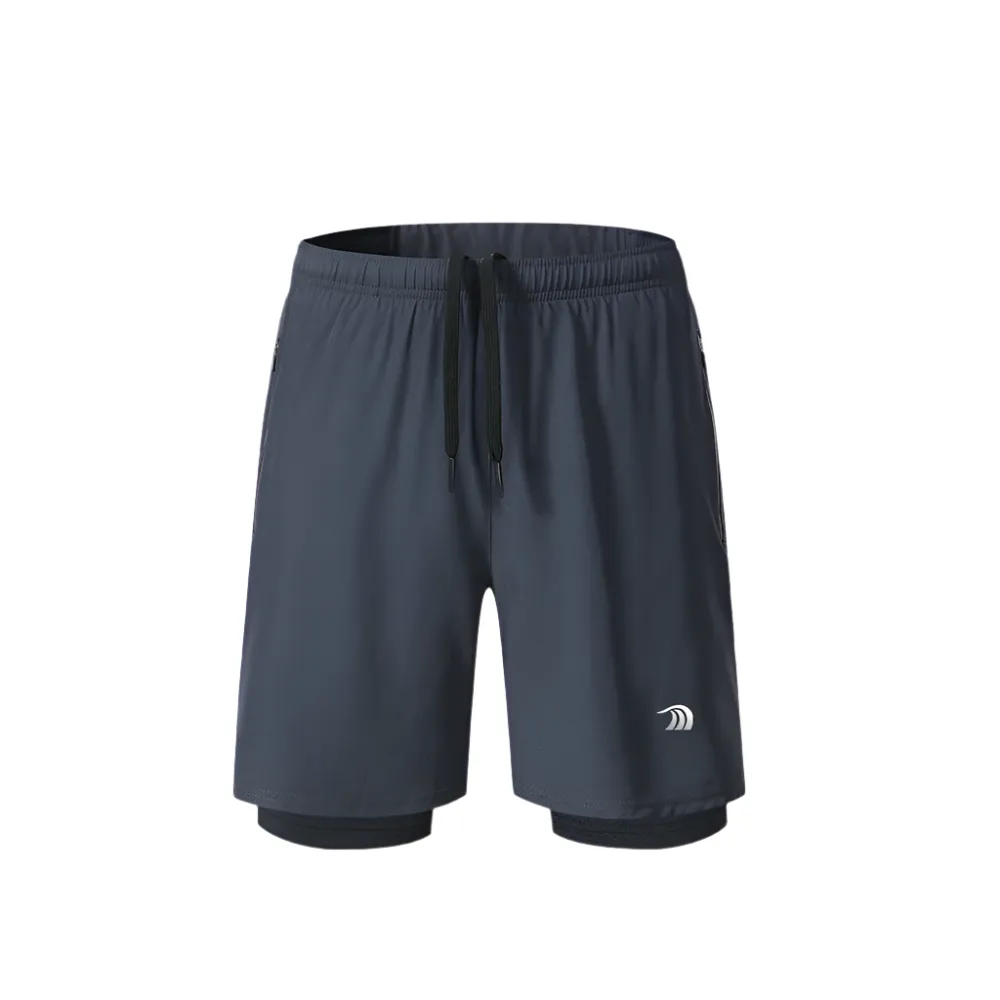 Double-layer Basketball Training Shorts