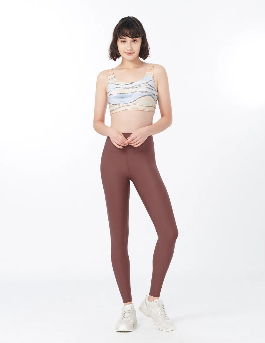 easyoga LA-VEDA Chummy Core Tights3 - C1 Brown