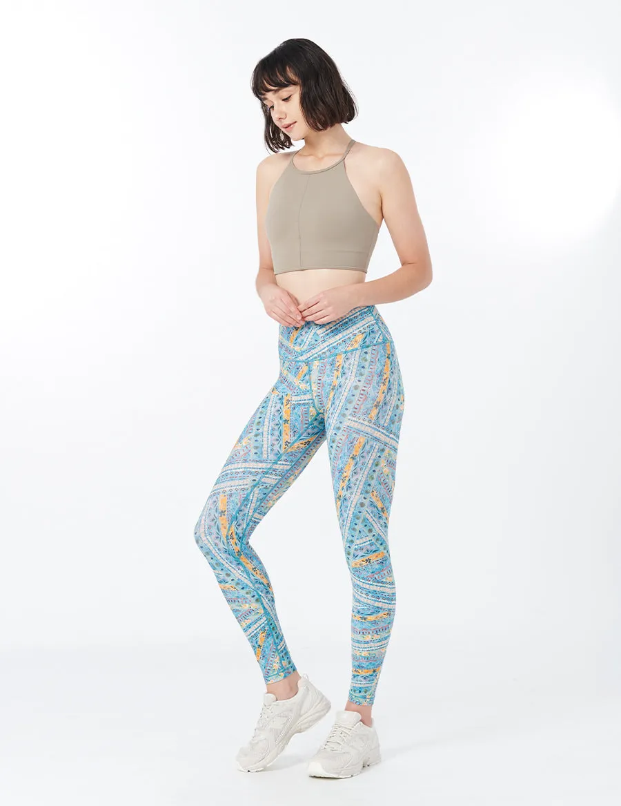easyoga LA-VEDA Chummy Core Tights3 - FF4 Greek Brick