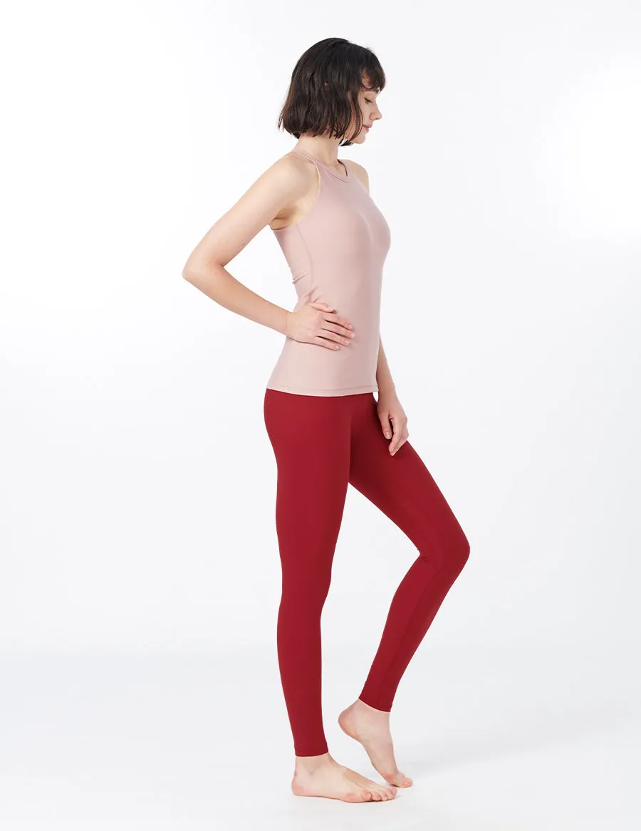 easyoga LA-VEDA Chummy Core Tights3 - R26 Capsicum