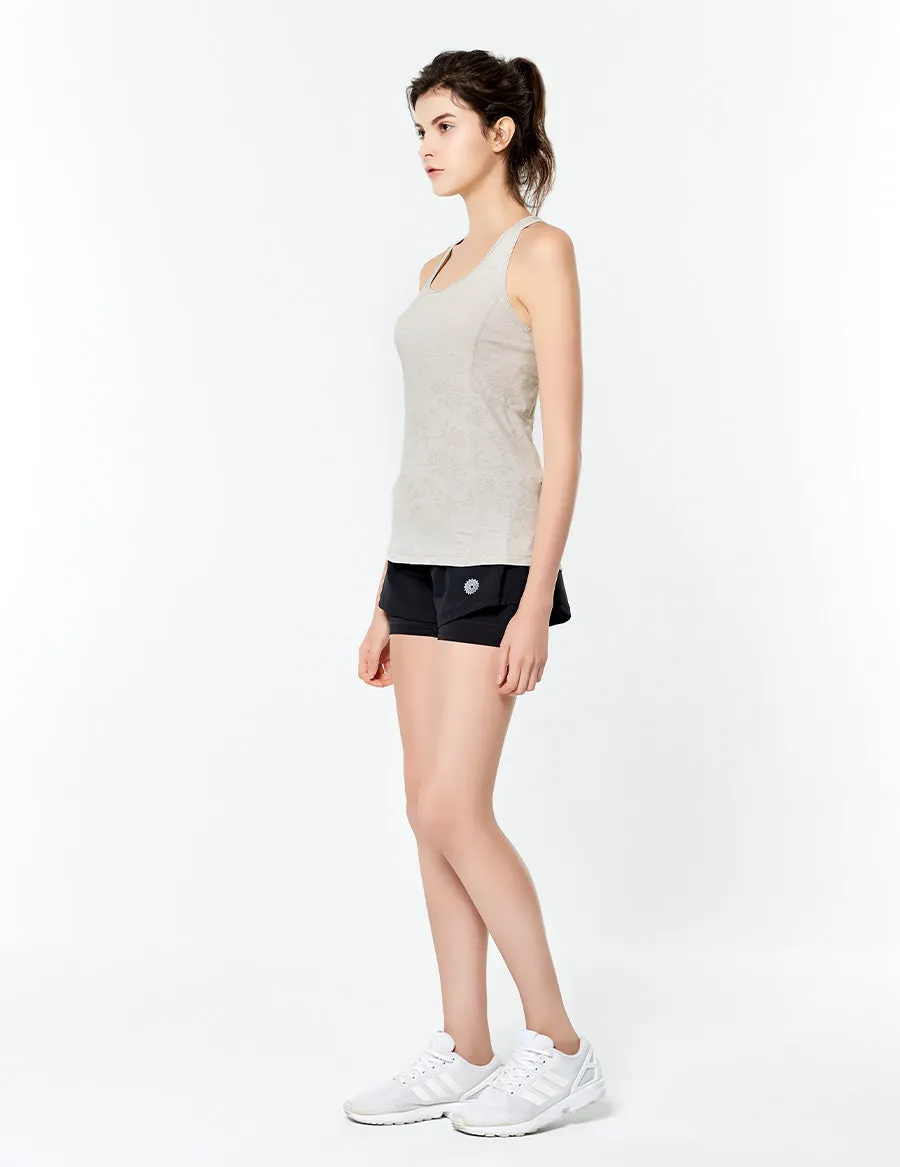 easyoga Lespiro Blitz Run Shorts - L1 Black