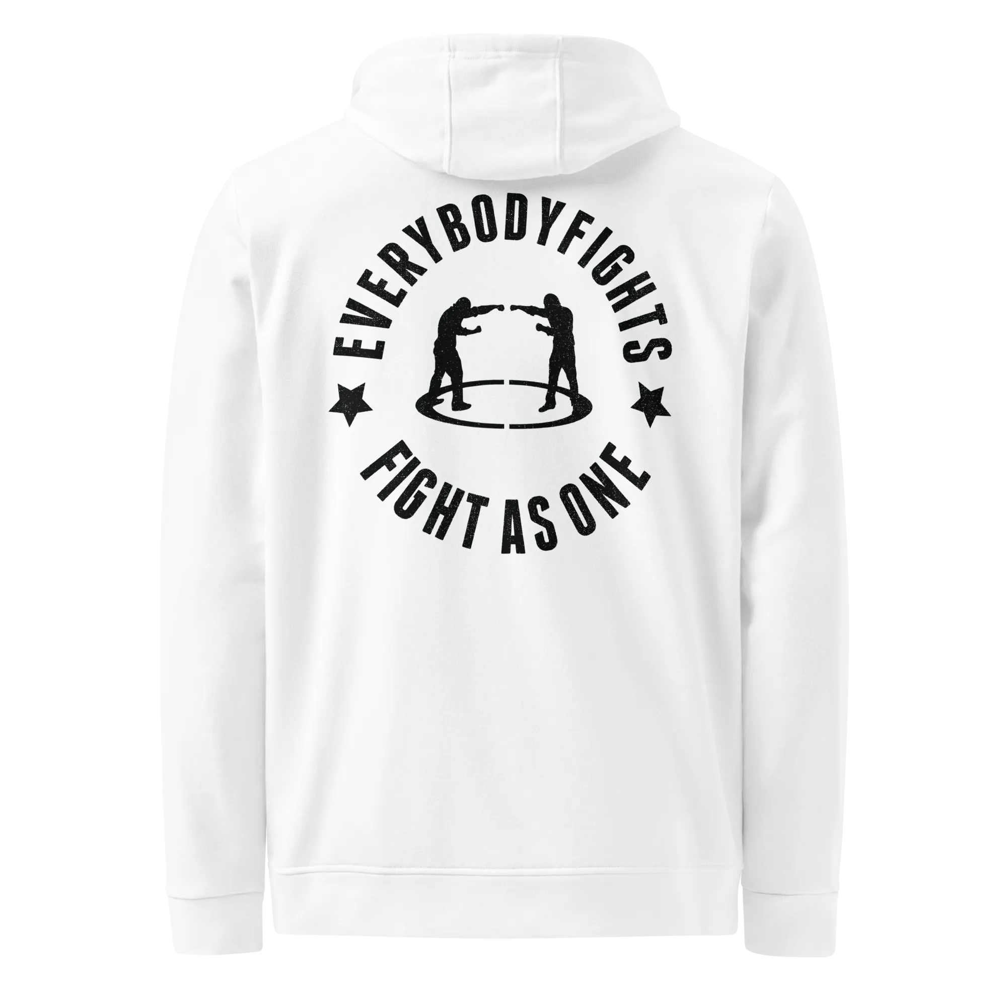 EBF Fight as one adidas fleece hoodie