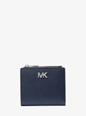 Edison Scratch-Resistant Crossgrain Leather Wallet