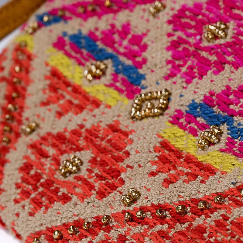 Ember Handmade Beaded Wristlet