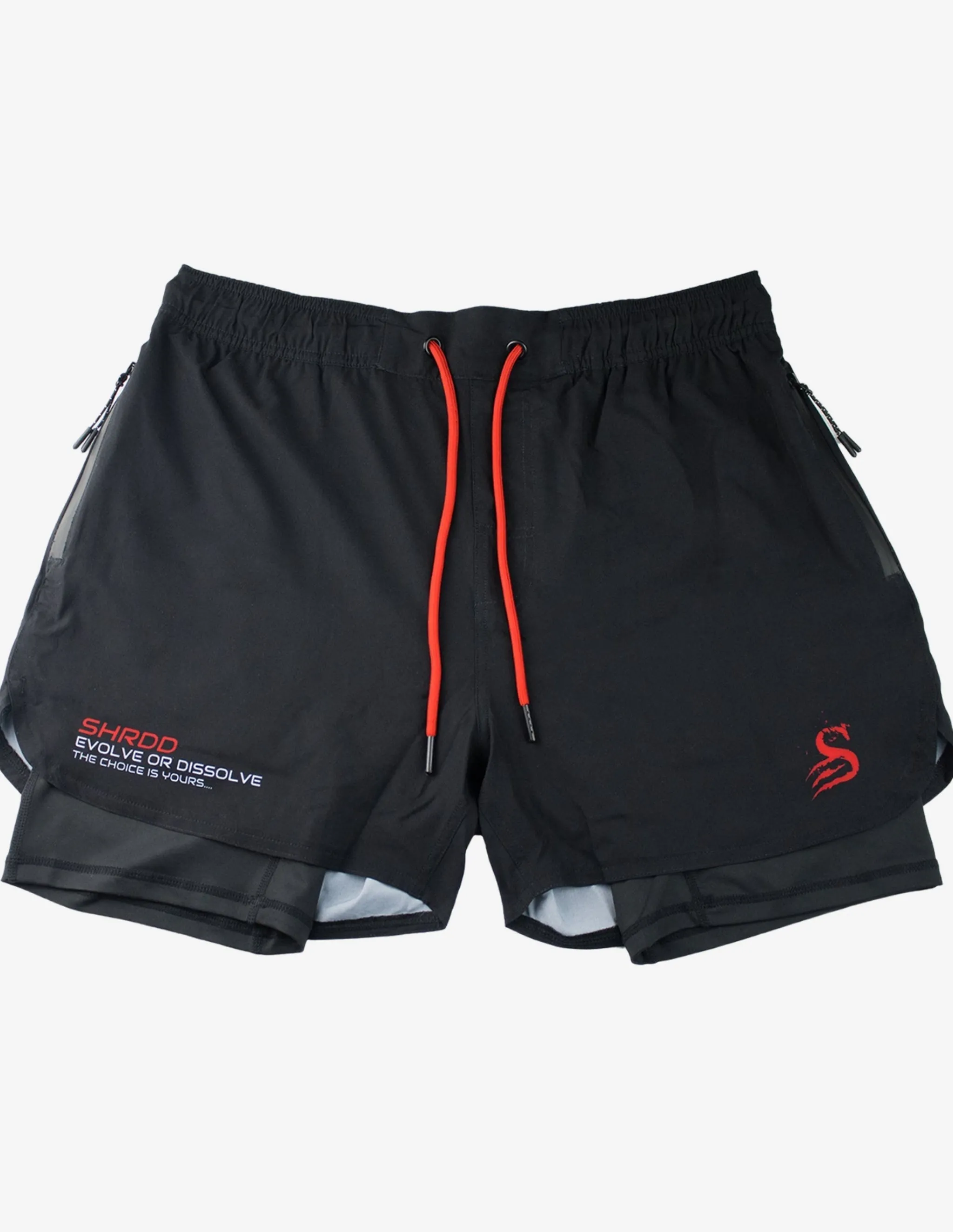 Evolve or Dissolve - 2 in 1 Active Shorts