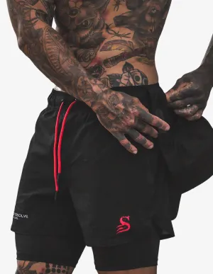Evolve or Dissolve - 2 in 1 Active Shorts