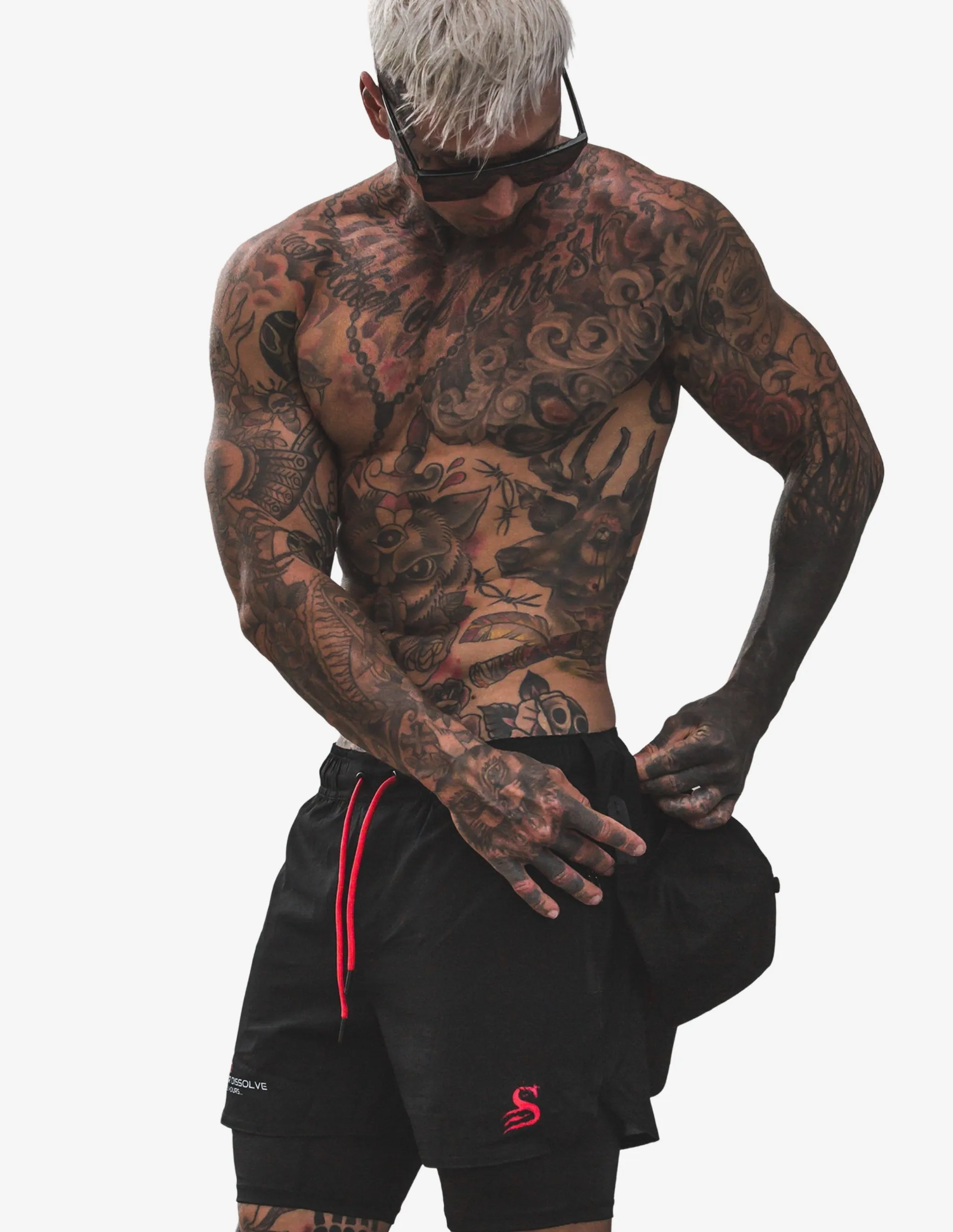 Evolve or Dissolve - 2 in 1 Active Shorts