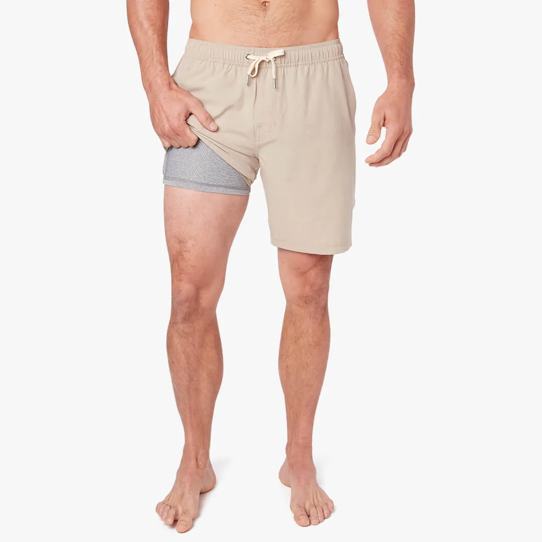 Fair Harbor One Short -6inch Khaki