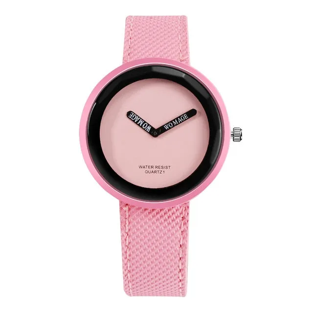 Fashion Yellow Women's Watches