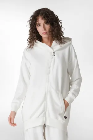 FELPA COMFORT OVERSIZE CON ZIP