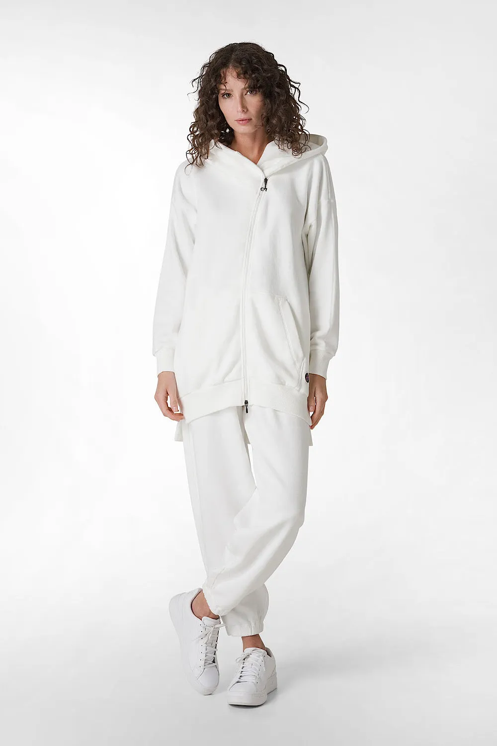 FELPA COMFORT OVERSIZE CON ZIP