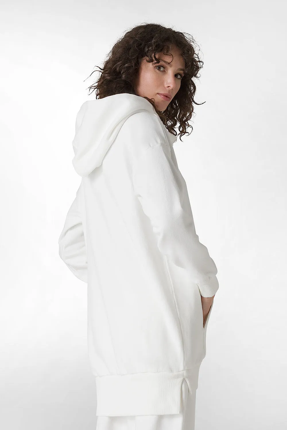 FELPA COMFORT OVERSIZE CON ZIP