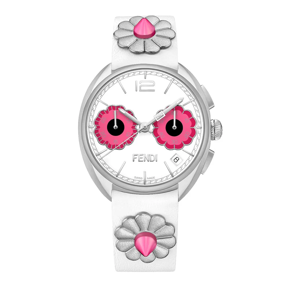 Fendi Timepieces, Momento Fendi Flowerland, 40 mm