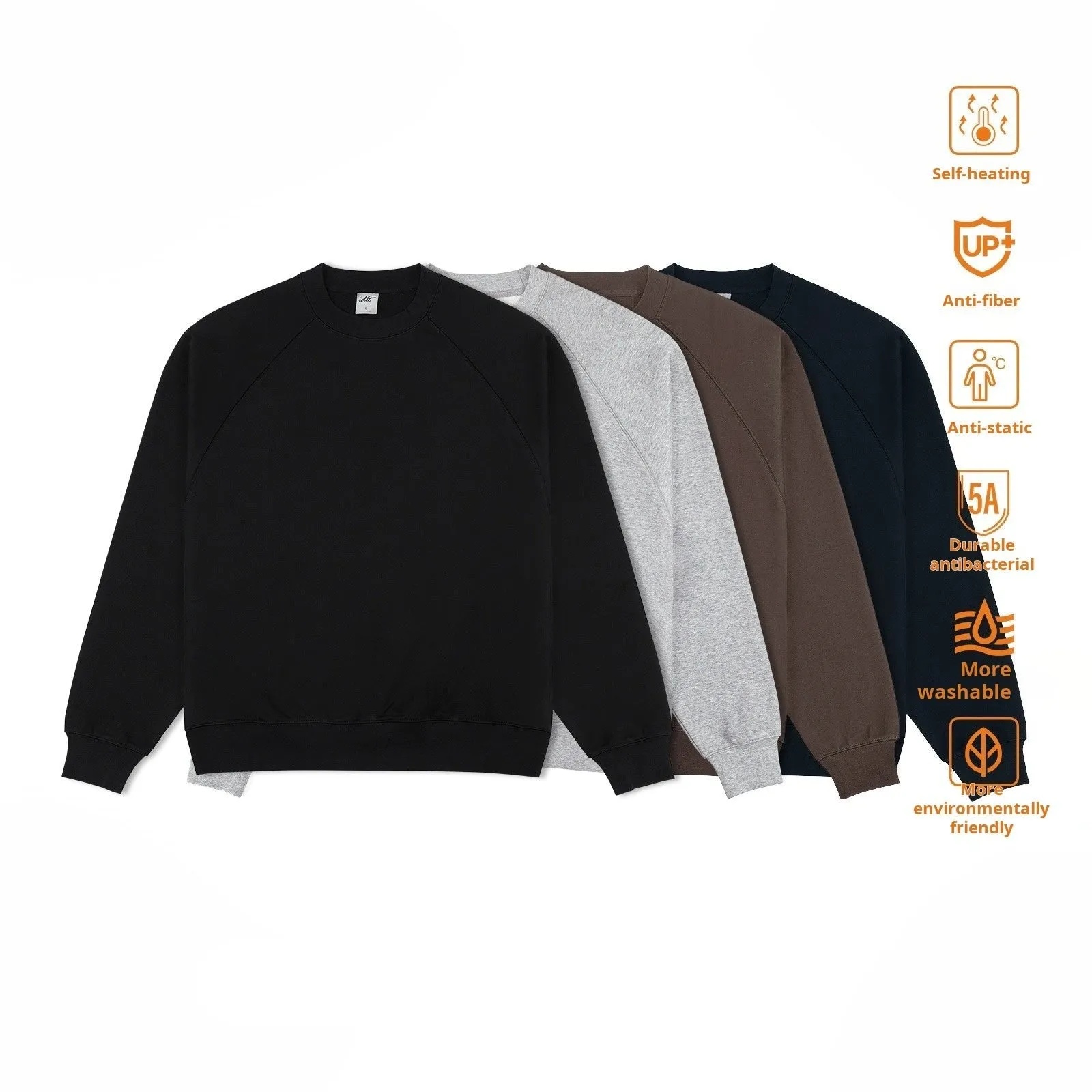 Fleece Crew Neck Pullover