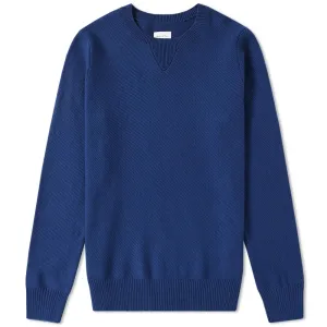 GANT RUGGER Men's Deep Sky Heavy Textured Crew 84234 Size M $155 NWT