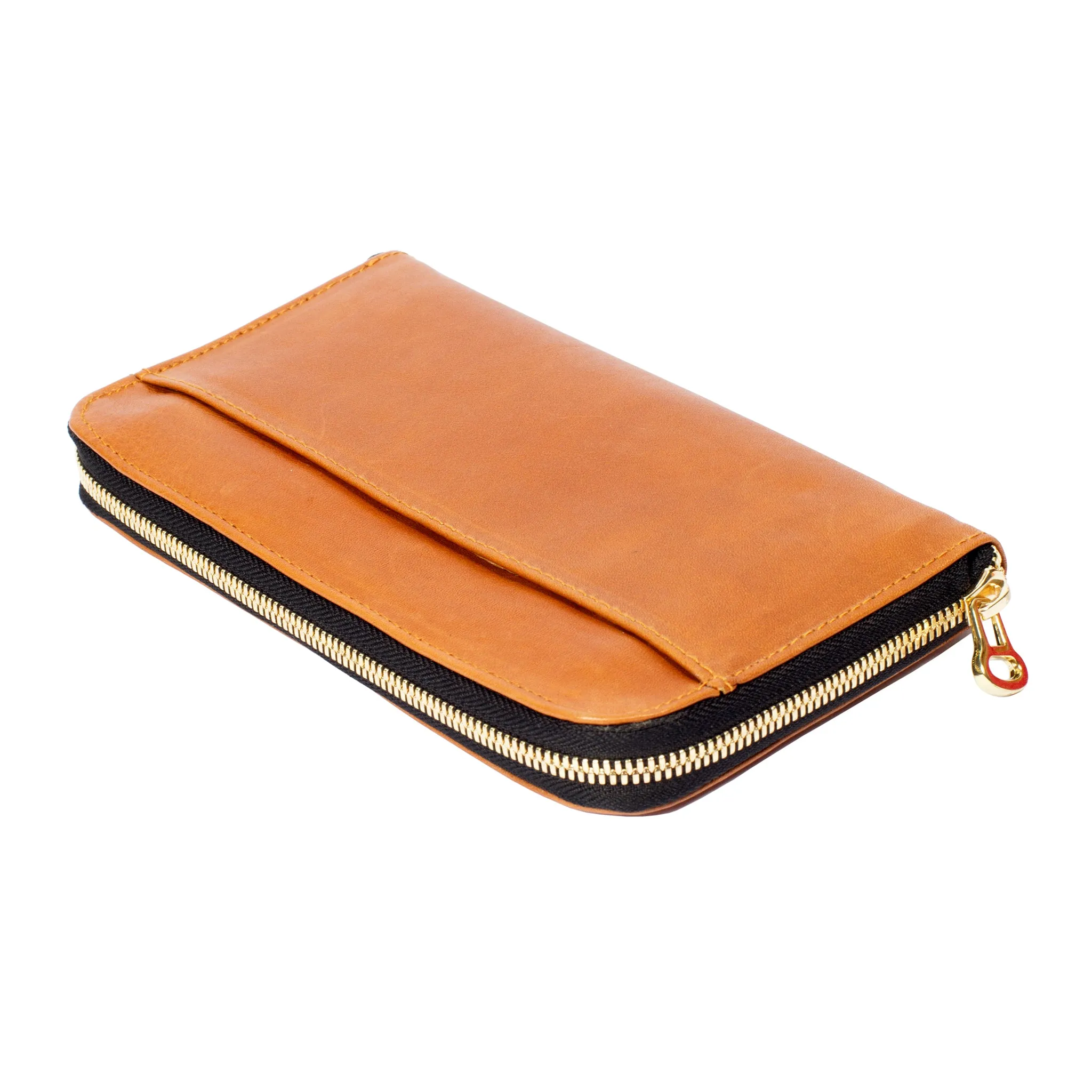 Genuine Leather-Zipper Wallet