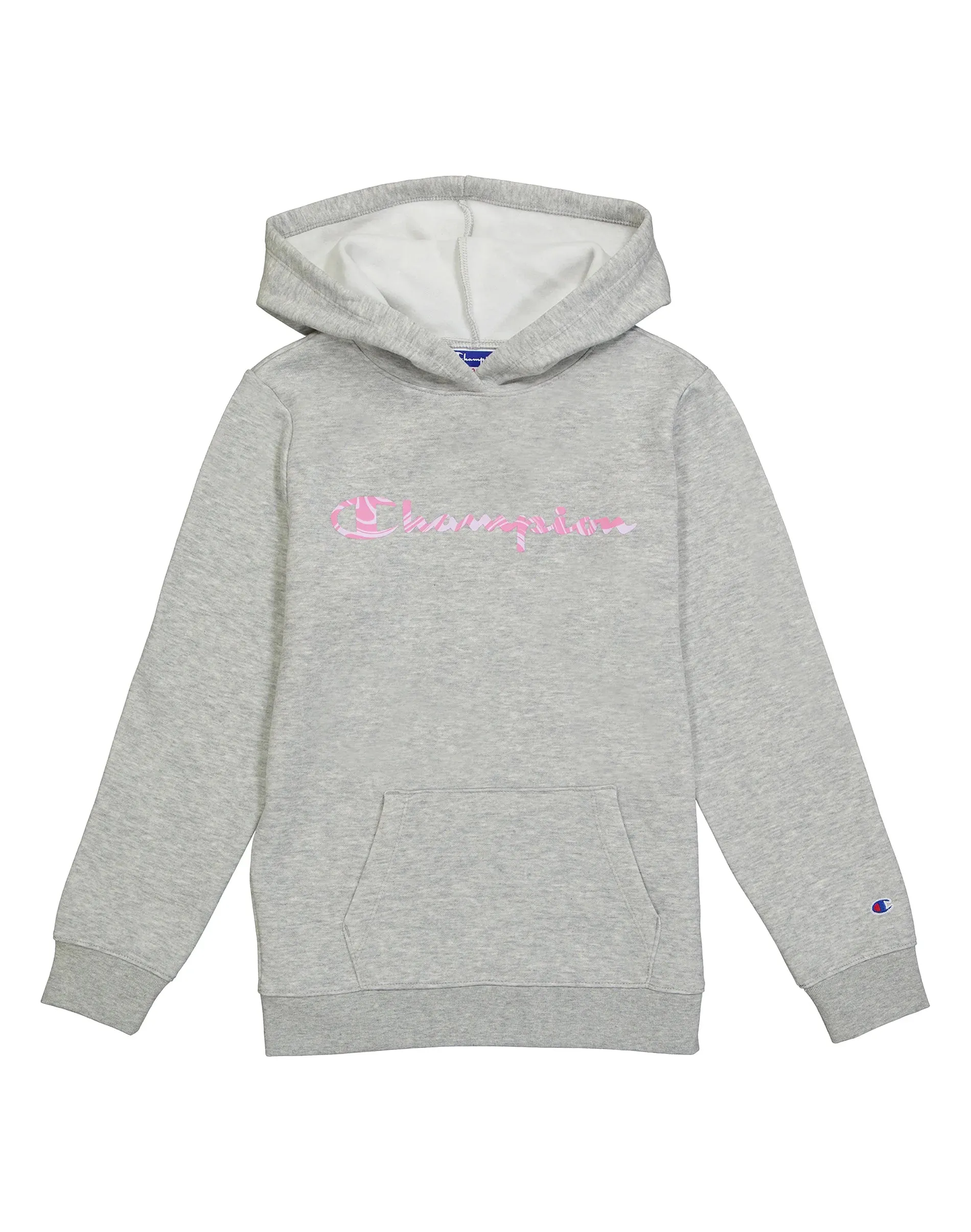 Girl's Youth Marble Script Powerblend Fleece Hoodie