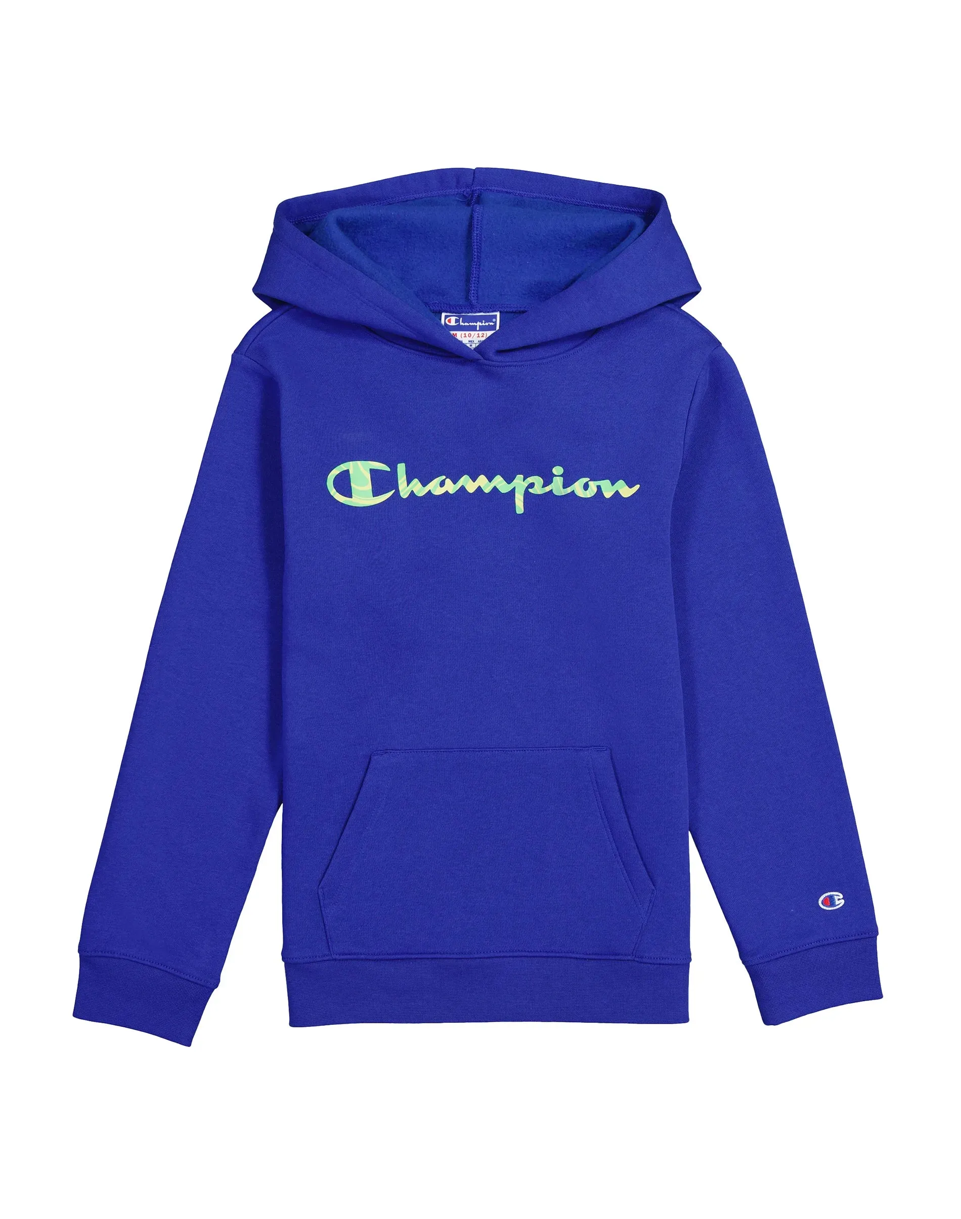 Girl's Youth Marble Script Powerblend Fleece Hoodie