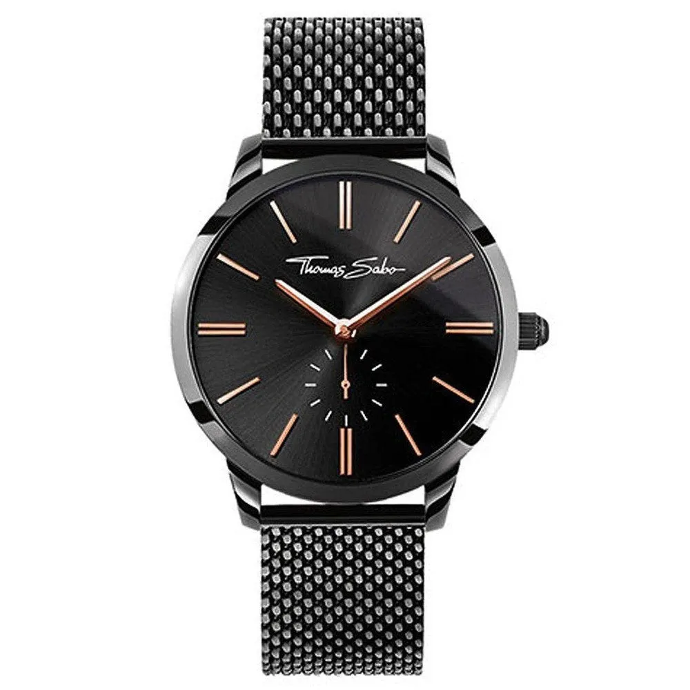 Glam Spirit Mesh Black Rosé