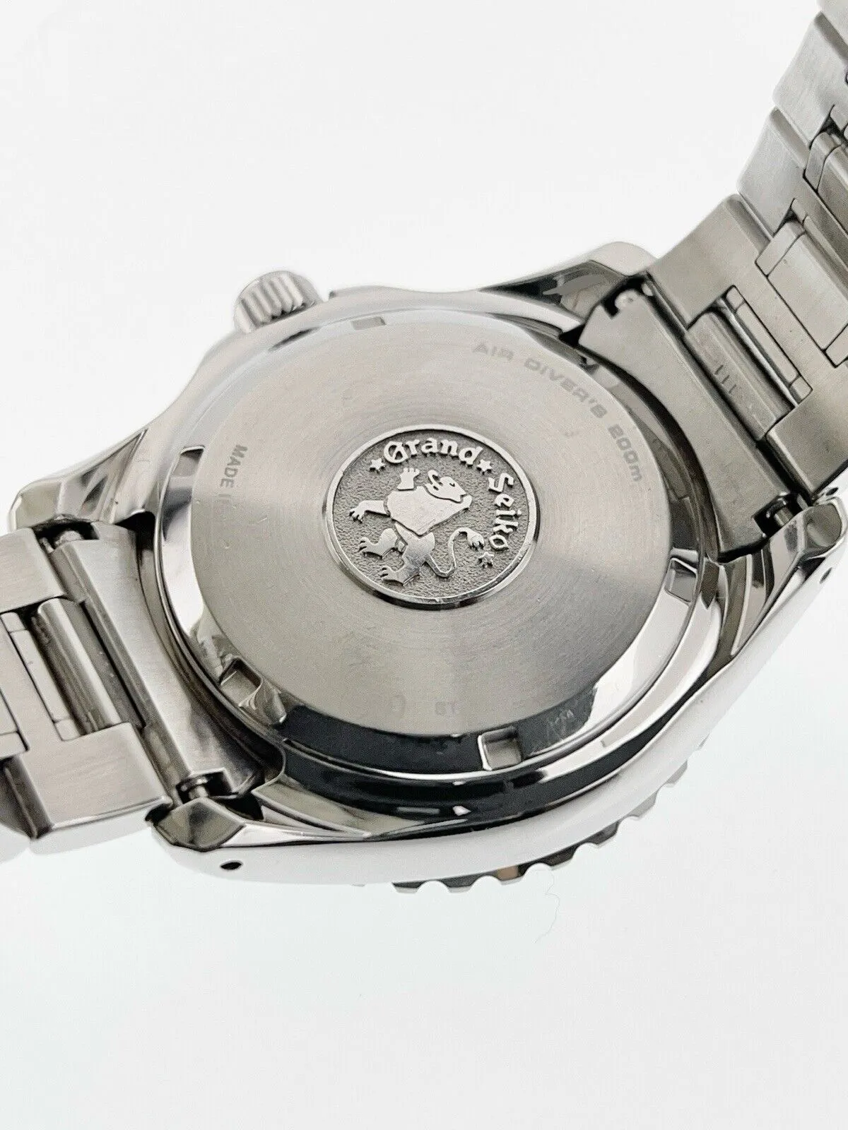 Grand Seiko Spring Drive Stainless Steel Black Dial 44mm Automatic Men’s SBGA229