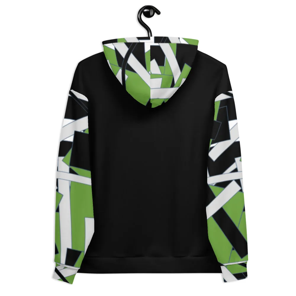 Green Geometric Unisex Hoodie
