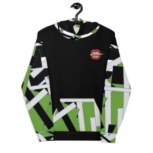 Green Geometric Unisex Hoodie