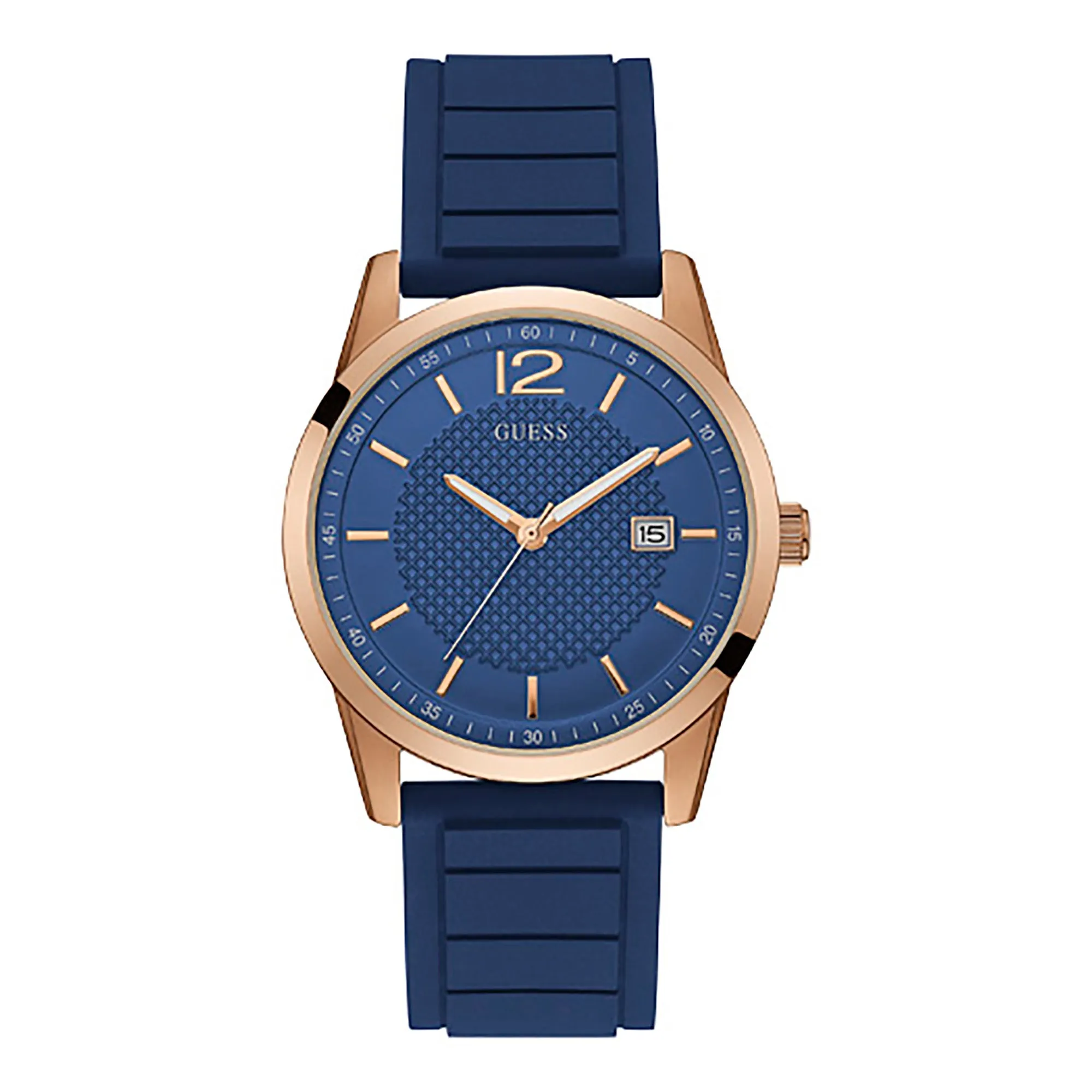 Guess Men's Watch Rose Gold Tone Case Quartz