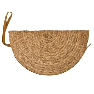 Halfmoon Clutch - Mocha