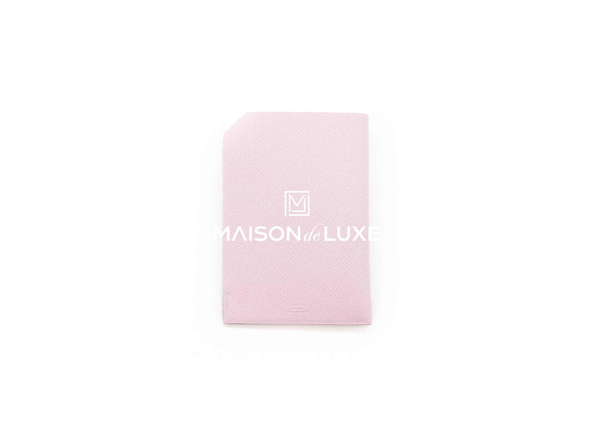 Hermes Tarmac Passport Cover Mauve Pale Epsom