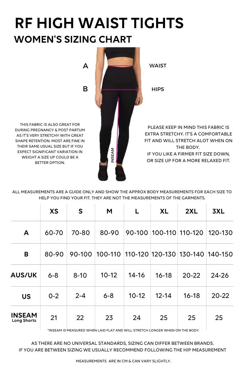 High Waist Long Shorts - Fantasy