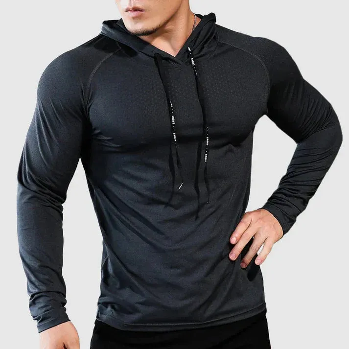 Hooded jackets for outdoor training and sporty style