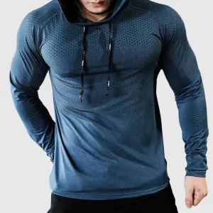 Hooded jackets for outdoor training and sporty style