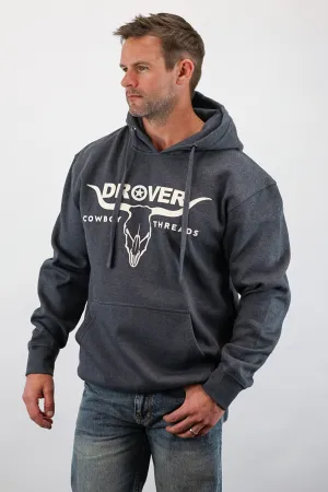 Hoodie, Drover Logo -Graphite Color