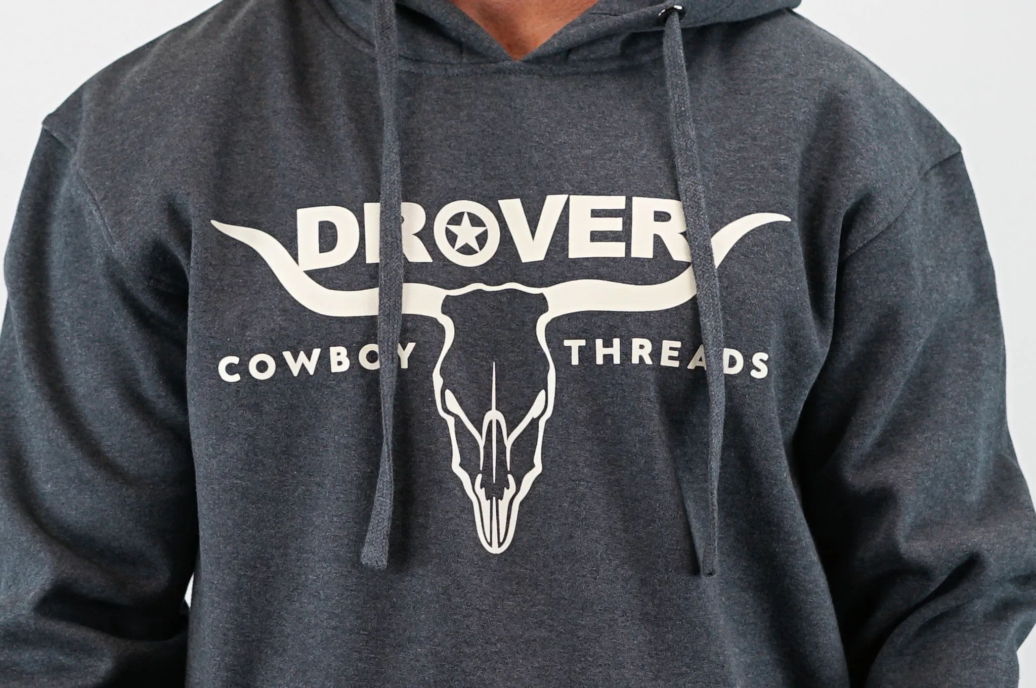 Hoodie, Drover Logo -Graphite Color