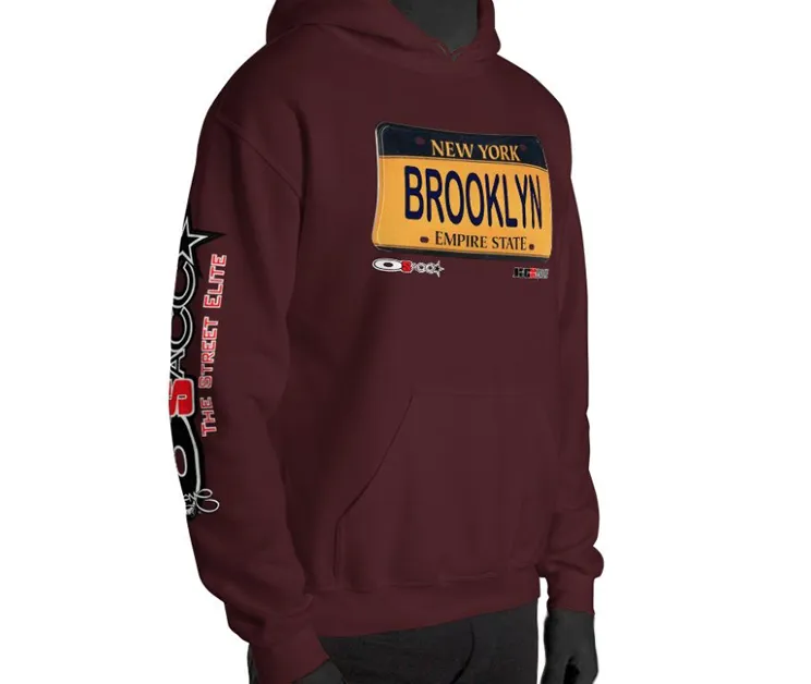 HOODIE (uniSex): BROOKLYN -VanityPlate
