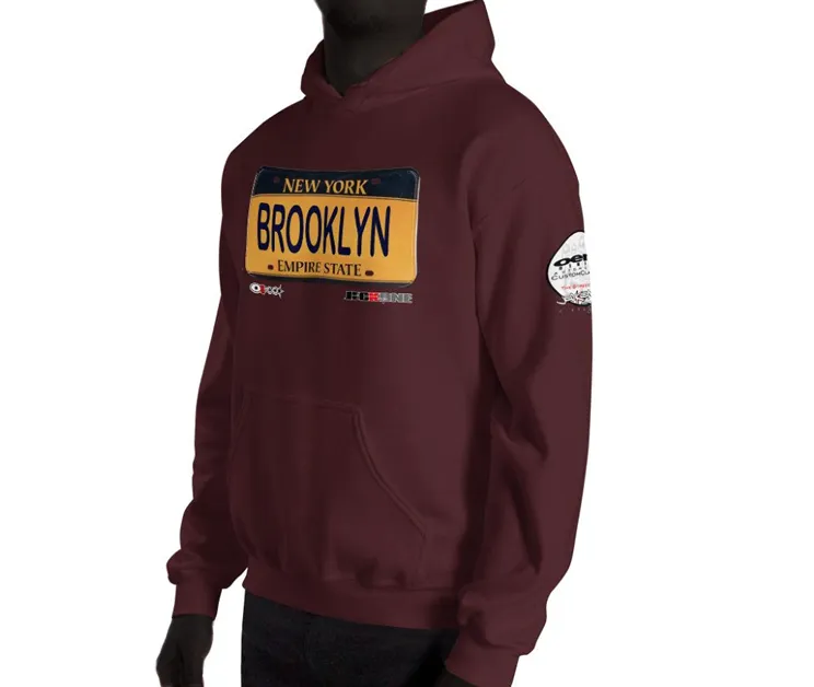 HOODIE (uniSex): BROOKLYN -VanityPlate