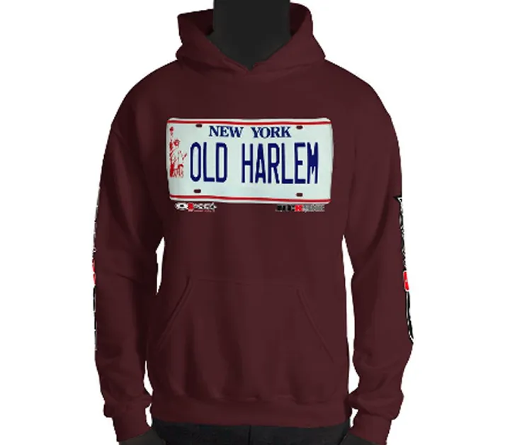 HOODIE (uniSex): OLD HARLEM -VanityPlate