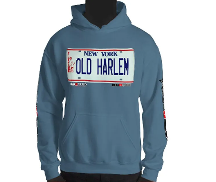HOODIE (uniSex): OLD HARLEM -VanityPlate