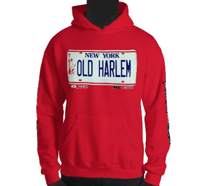 HOODIE (uniSex): OLD HARLEM -VanityPlate
