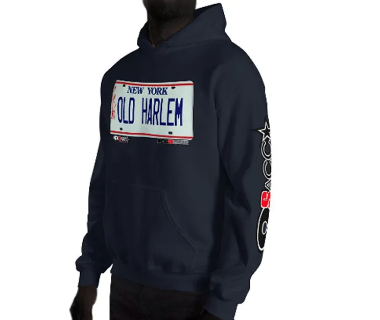 HOODIE (uniSex): OLD HARLEM -VanityPlate