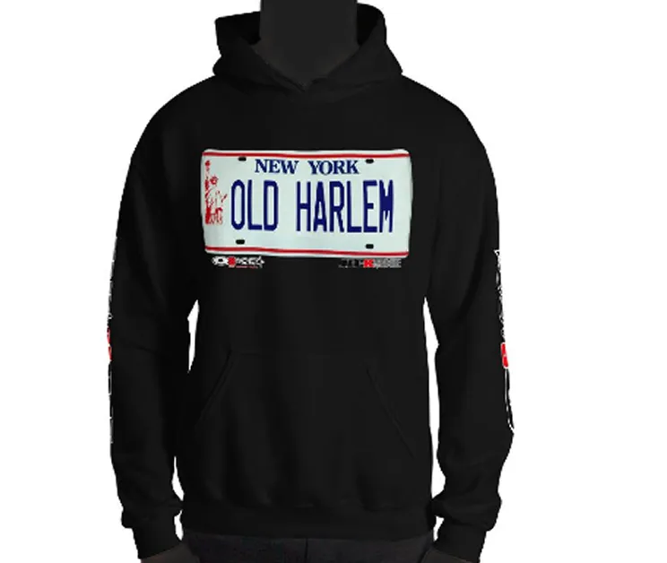 HOODIE (uniSex): OLD HARLEM -VanityPlate