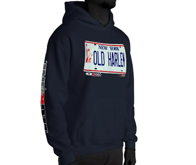 HOODIE (uniSex): OLD HARLEM -VanityPlate