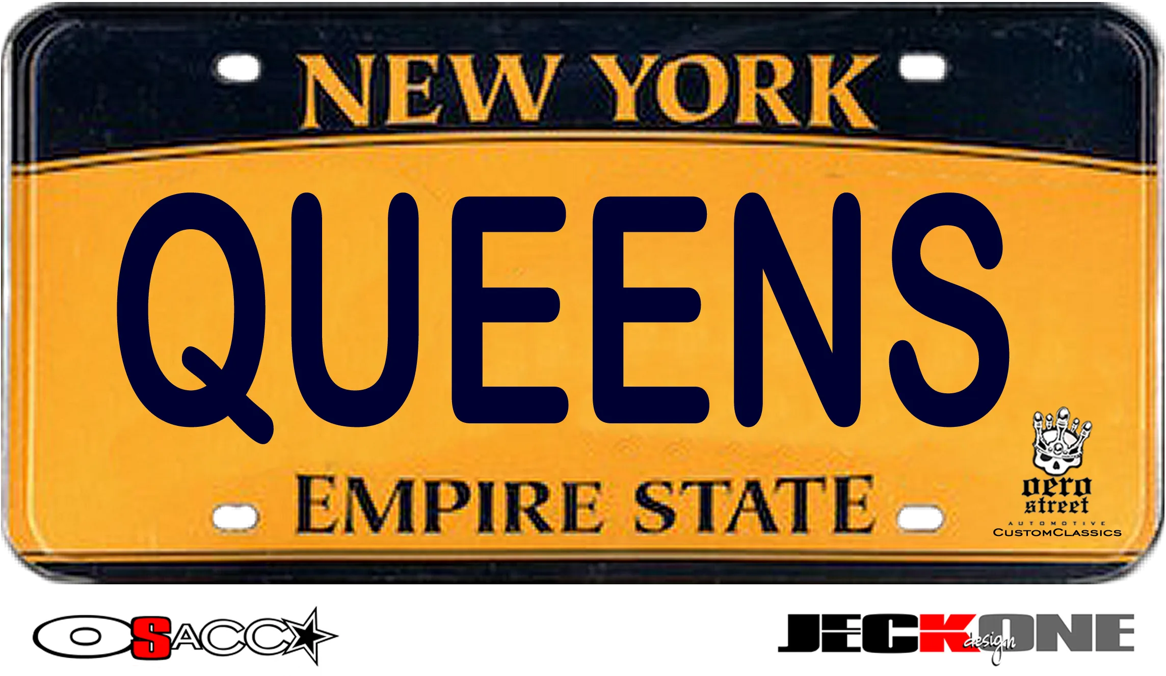 HOODIE (uniSex): QUEENS -VanityPlate
