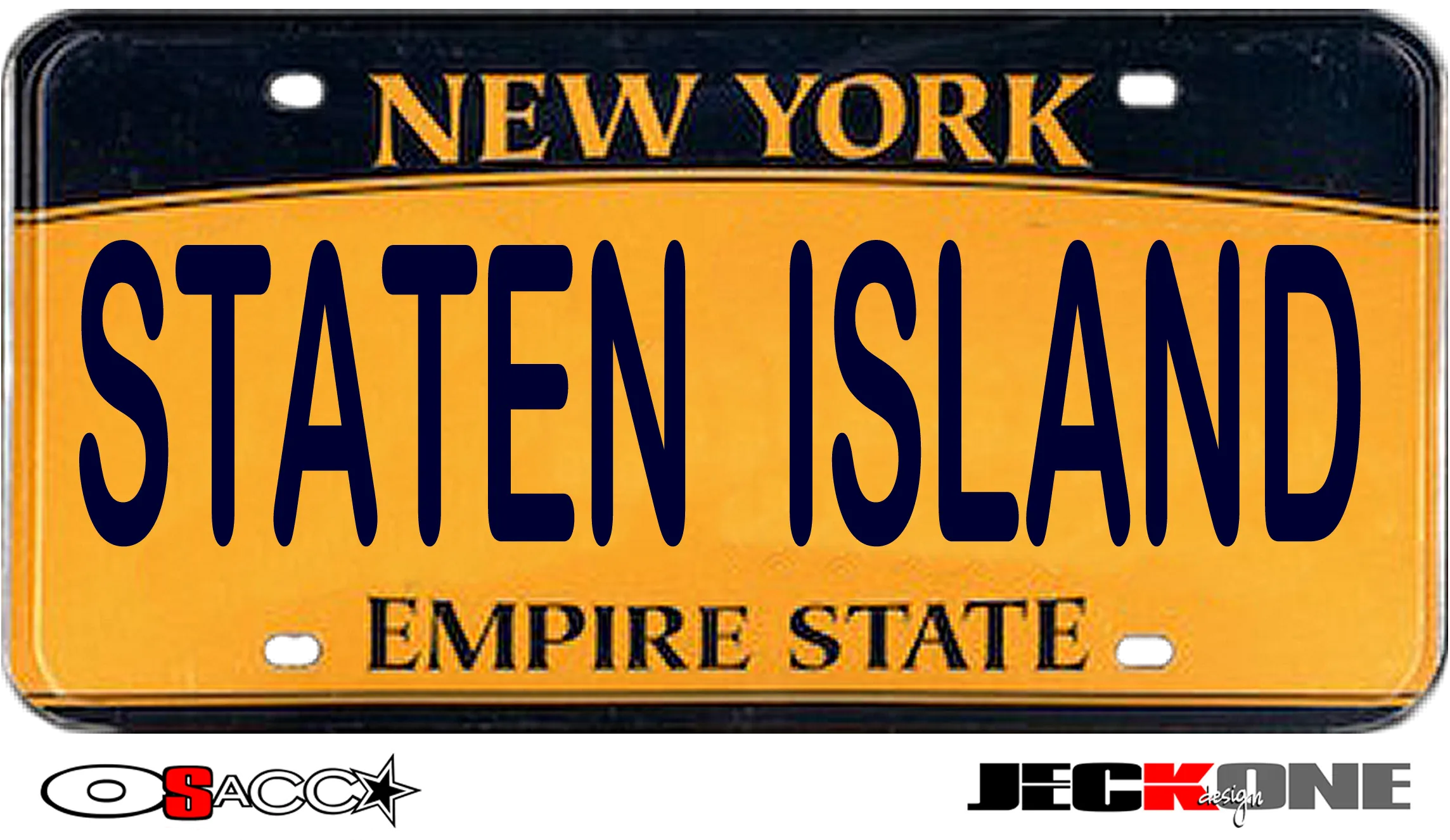 HOODIE (uniSex): STATEN ISLAND -VanityPlate