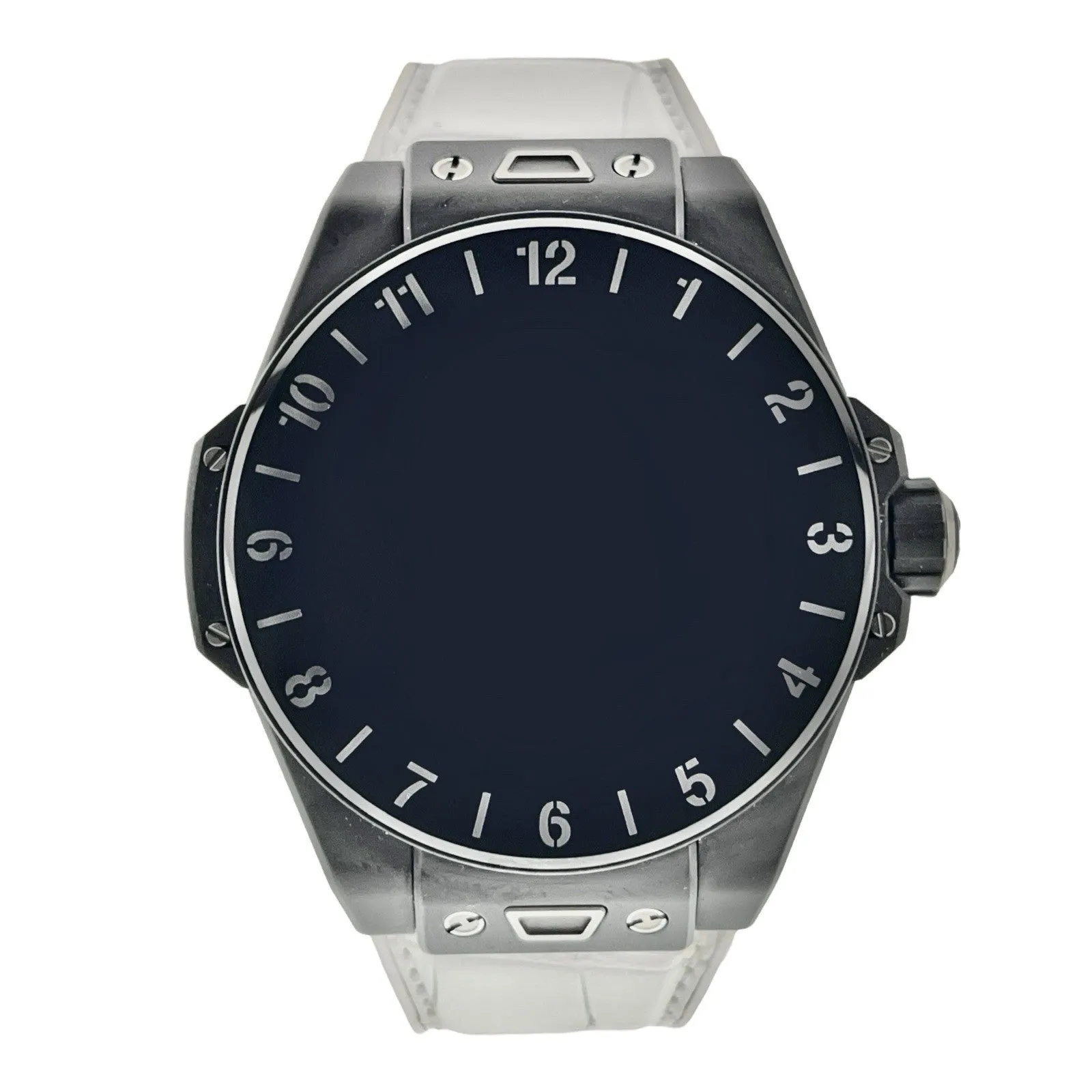 Hublot Big Bang Ceramic Black Dial 42mm Quartz Digita Men’s Watch 440.CI.1100.RX