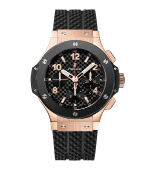 Hublot Big Bang Original Gold Ceramic, 44mm with Black Dial